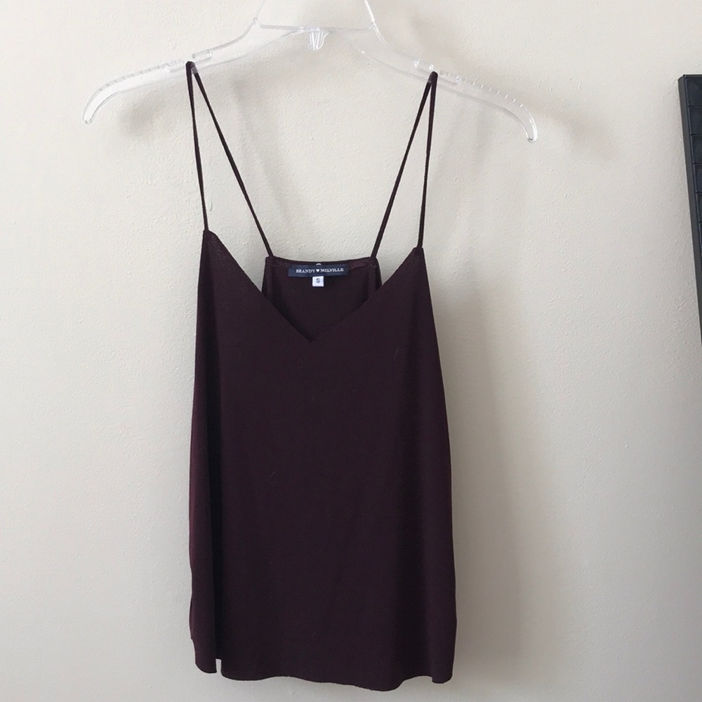 Dark Maroon Tank